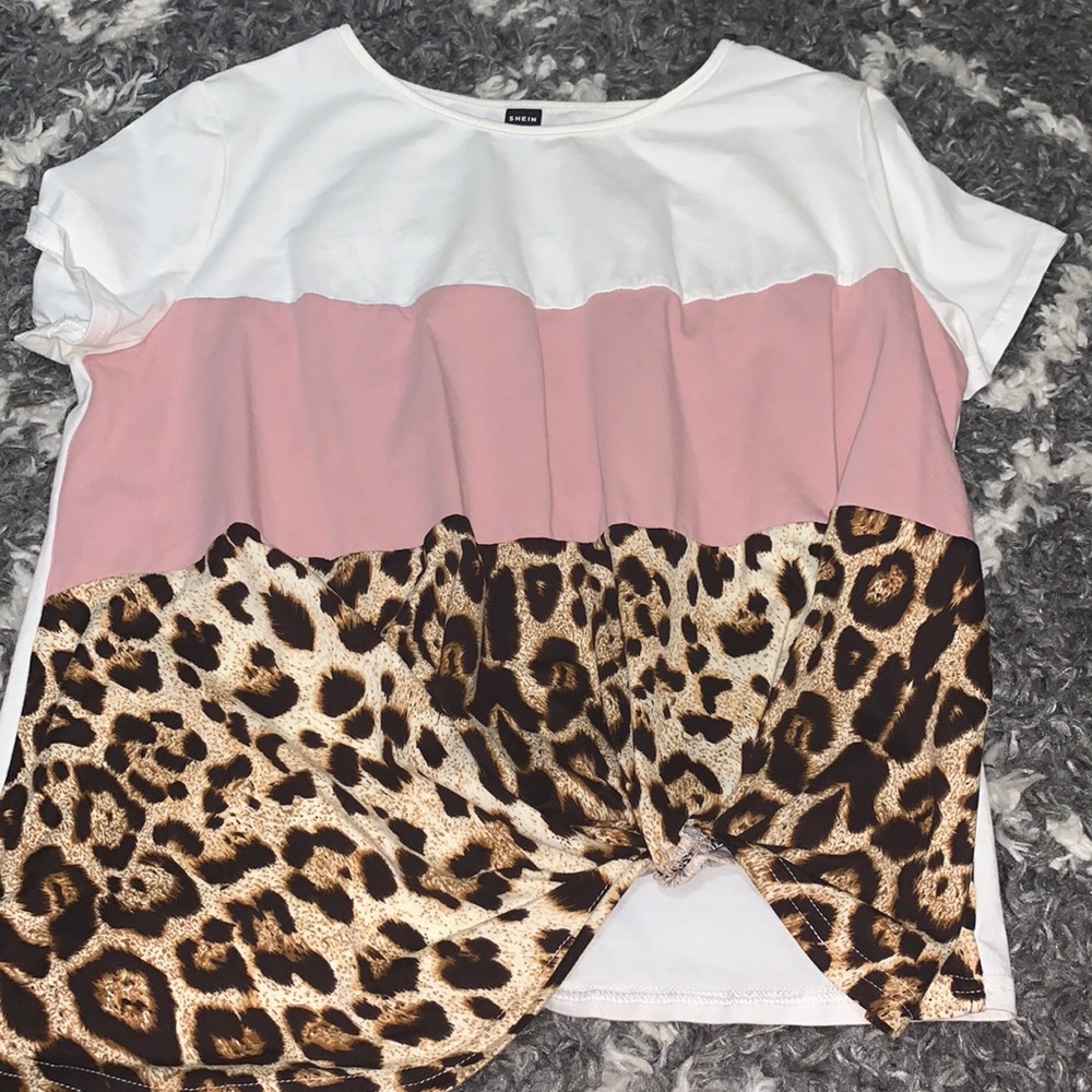 Cheetah print shirt!!